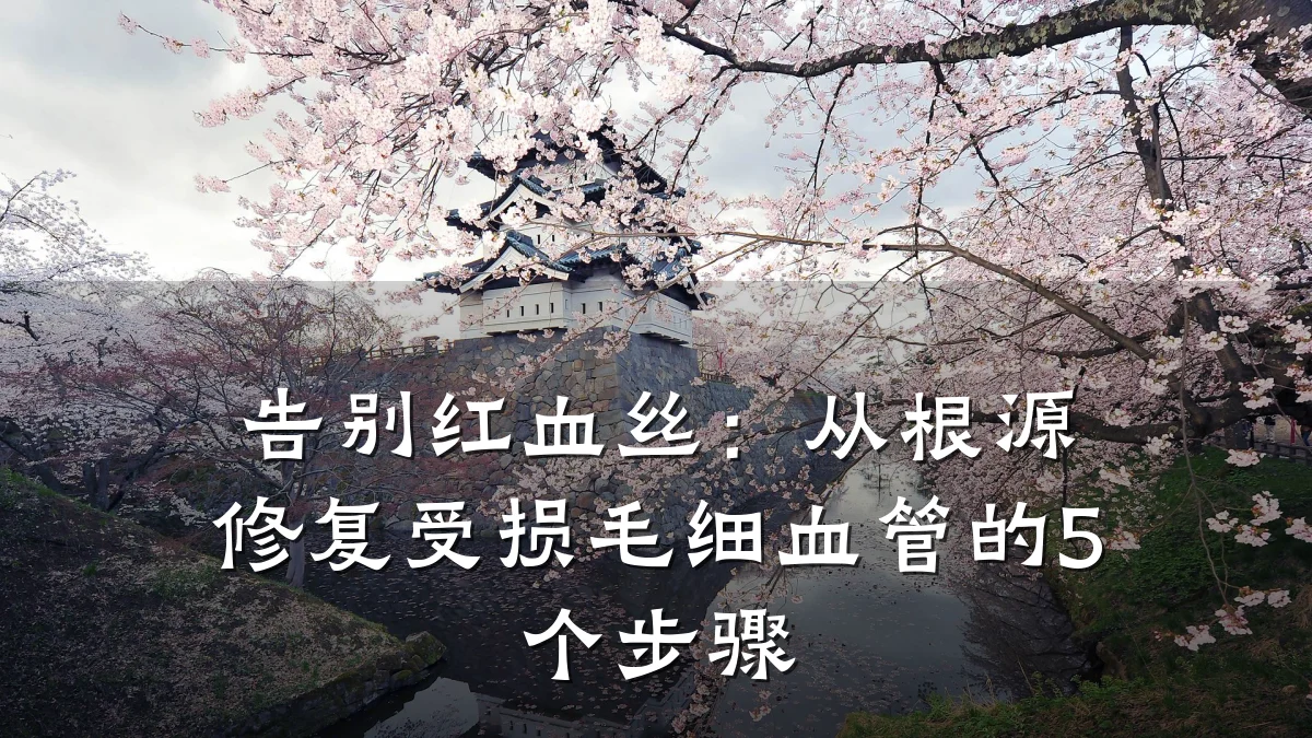告别红血丝：从根源修复受损毛细血管的5个步骤