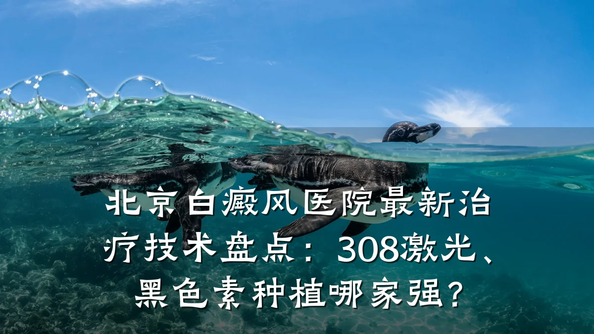 北京白癜风医院最新治疗技术盘点：308激光、黑色素种植哪家强？