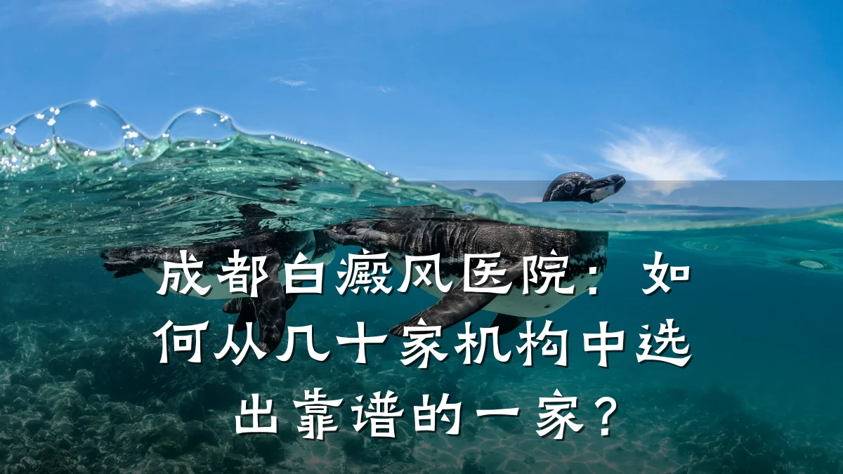 成都白癜风医院:如何从几十家机构中选出靠谱的一家?