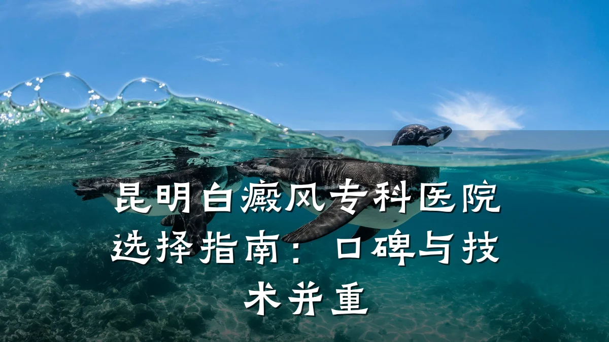 昆明白癜风专科医院选择指南:口碑与技术并重