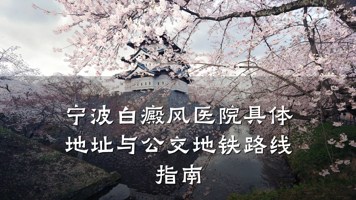 宁波白癜风医院具体地址与公交地铁路线指南