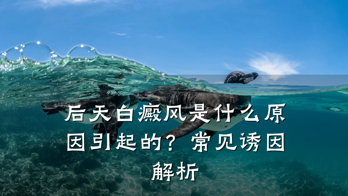 后天白癜风是什么原因引起的?常见诱因解析