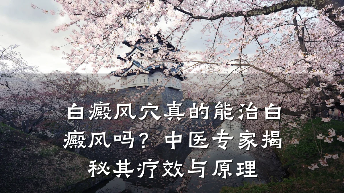 白癜风穴真的能治白癜风吗?中医专家揭秘其疗效与原理