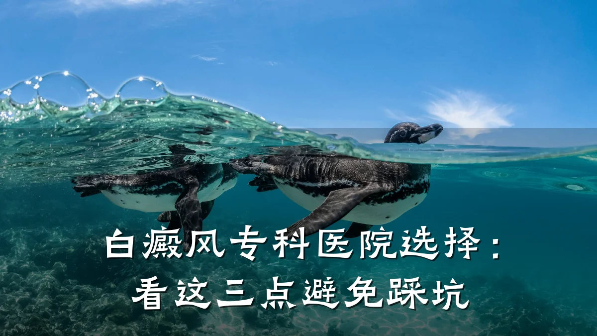 白癜风专科医院选择:看这三点避免踩坑