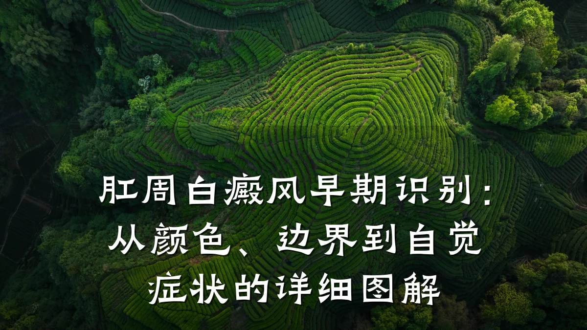 肛周白癜风早期识别:从颜色、边界到自觉症状的详细图解