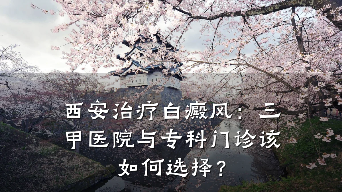 西安治疗白癜风:三甲医院与专科门诊该如何选择?