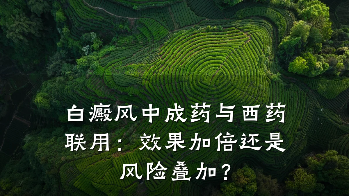 白癜风中成药与西药联用:效果加倍还是风险叠加?