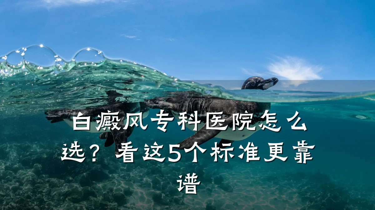 白癜风专科医院怎么选?看这5个标准更靠谱