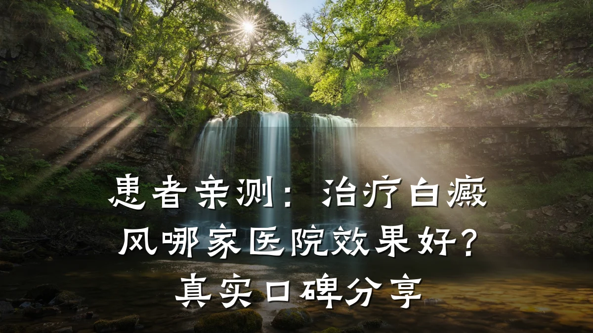 患者亲测:治疗白癜风哪家医院效果好?真实口碑分享