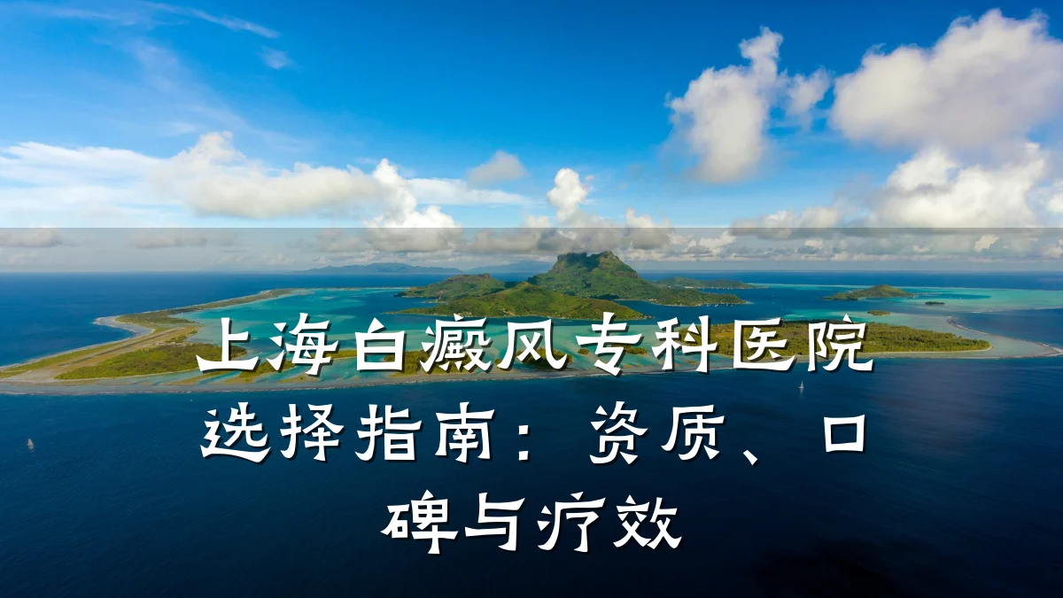 上海白癜风专科医院选择指南：资质、口碑与疗效