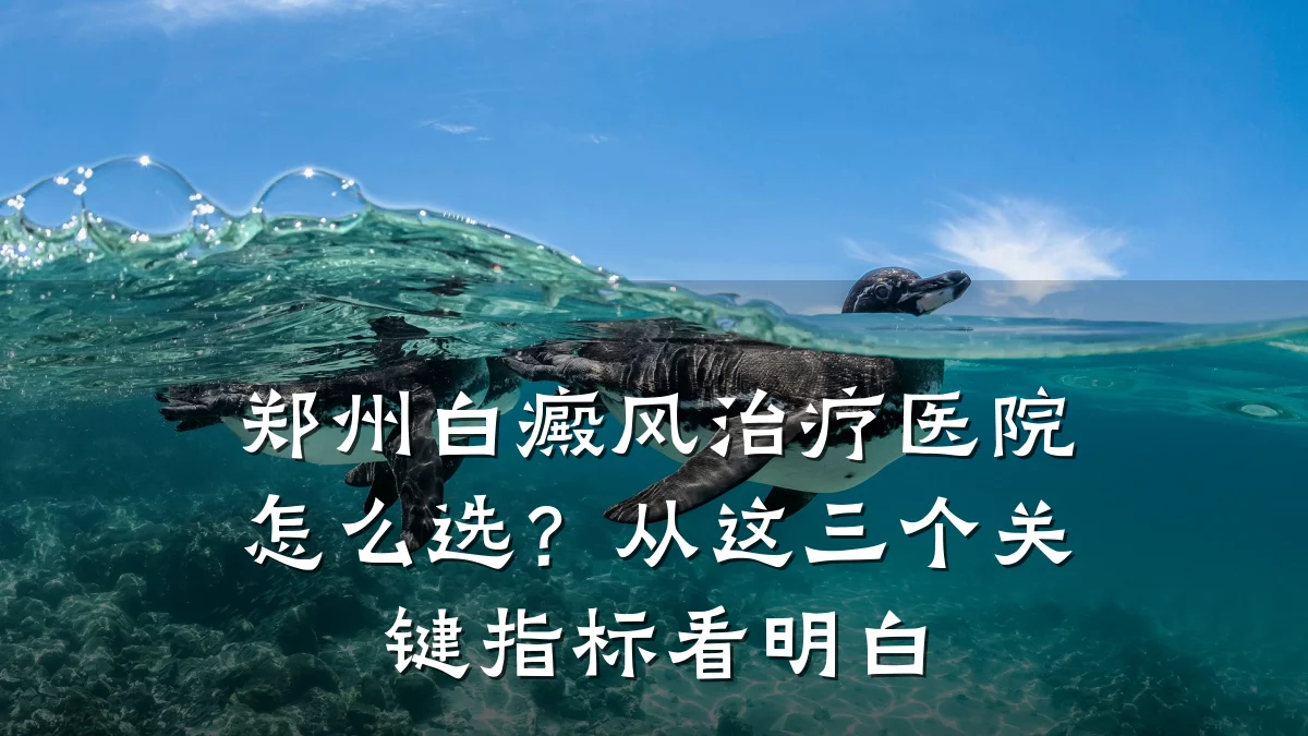 郑州白癜风治疗医院怎么选?从这三个关键指标看明白