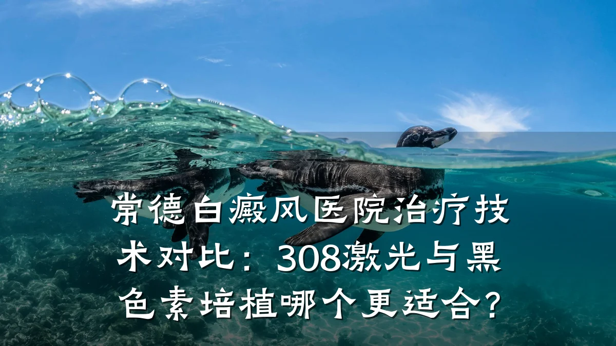 常德白癜风医院治疗技术对比:308激光与黑色素培植哪个更适合?