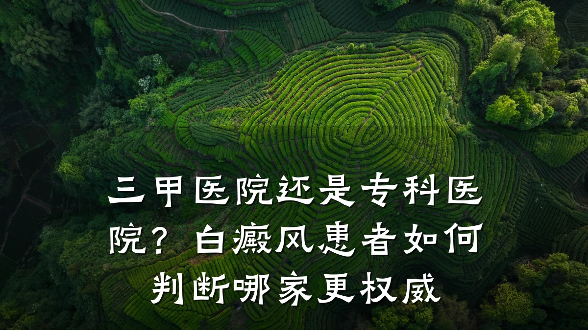 三甲医院还是专科医院?白癜风患者如何判断哪家更权威
