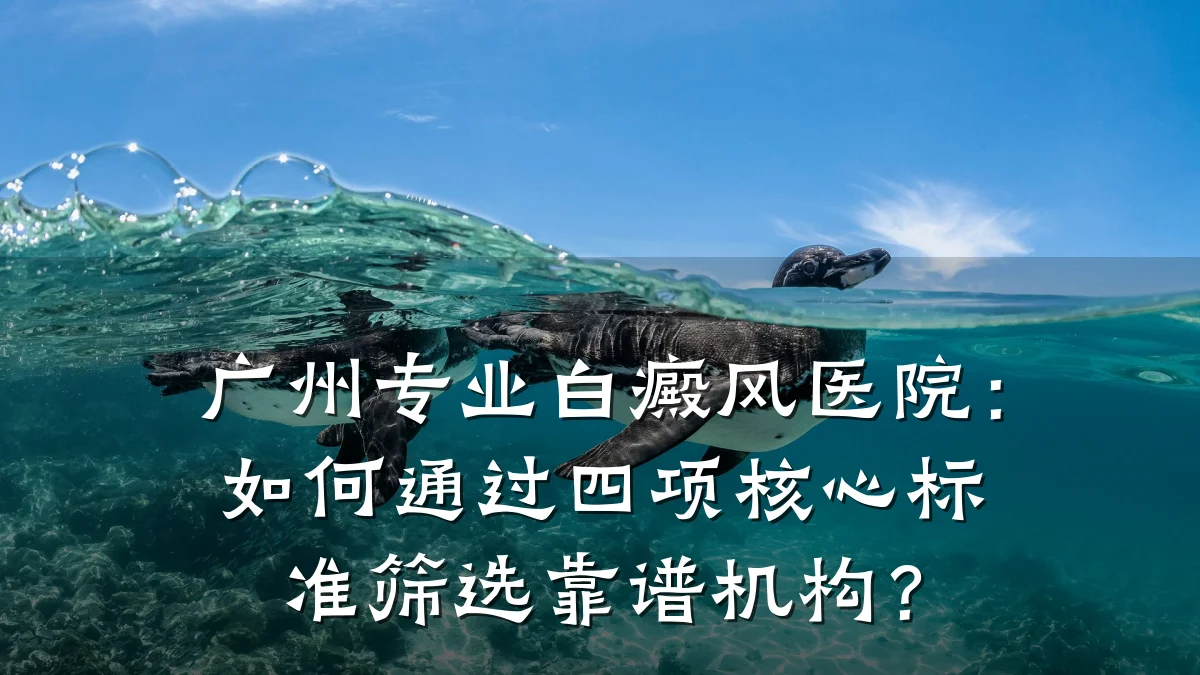 广州专业白癜风医院:如何通过四项核心标准筛选靠谱机构?