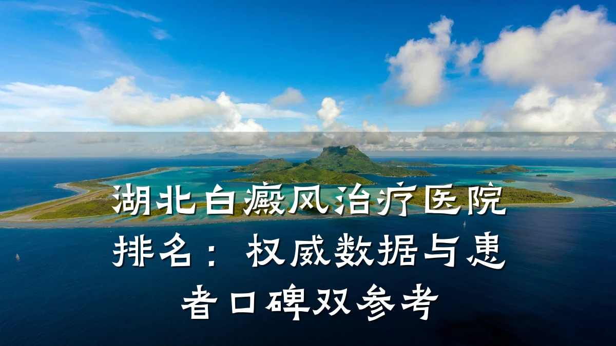 湖北白癜风治疗医院排名:权威数据与患者口碑双参考