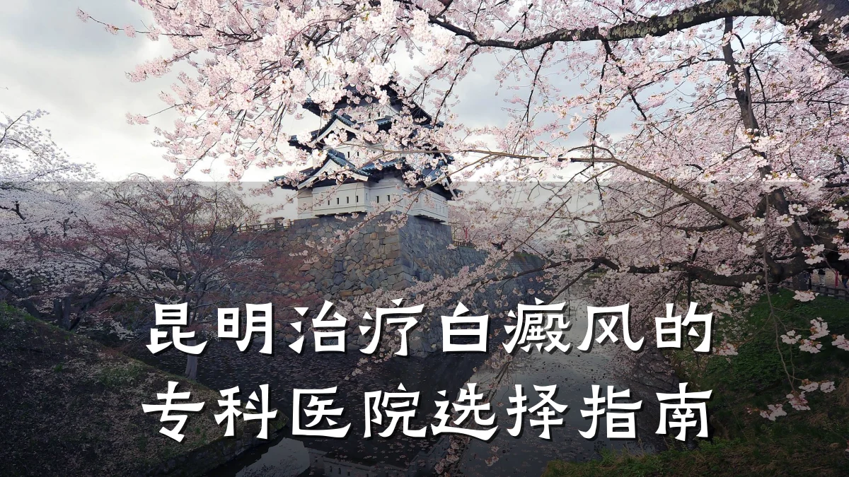 昆明治疗白癜风的专科医院选择指南