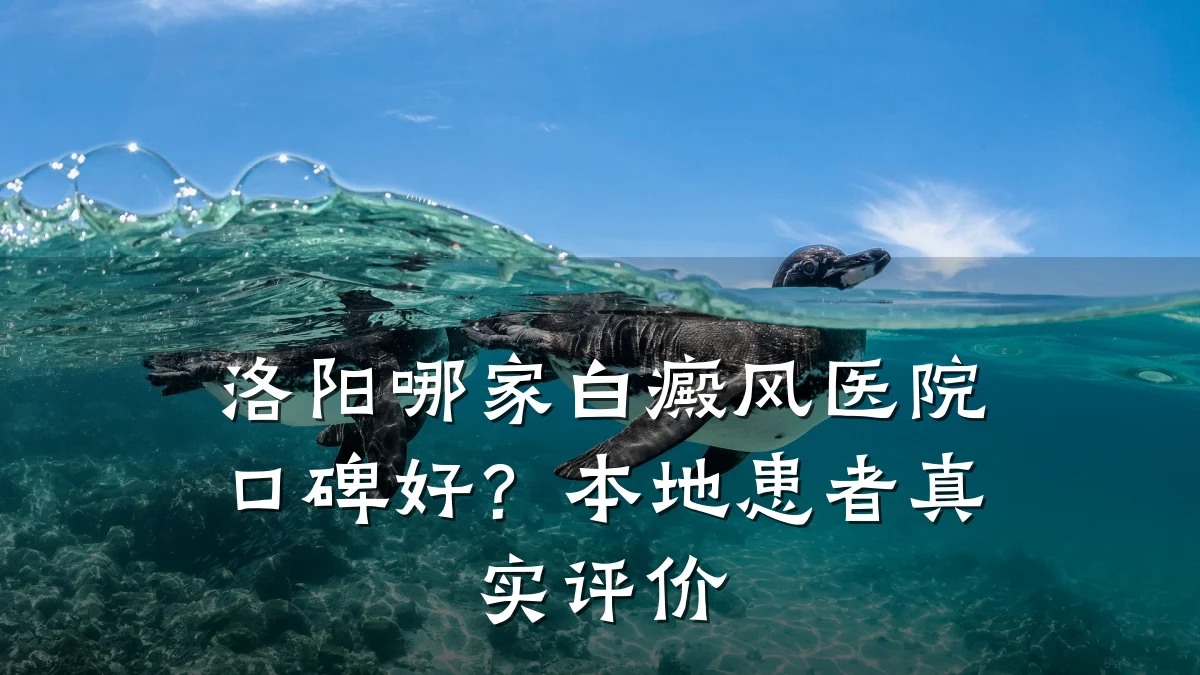 洛阳哪家白癜风医院口碑好?本地患者真实评价