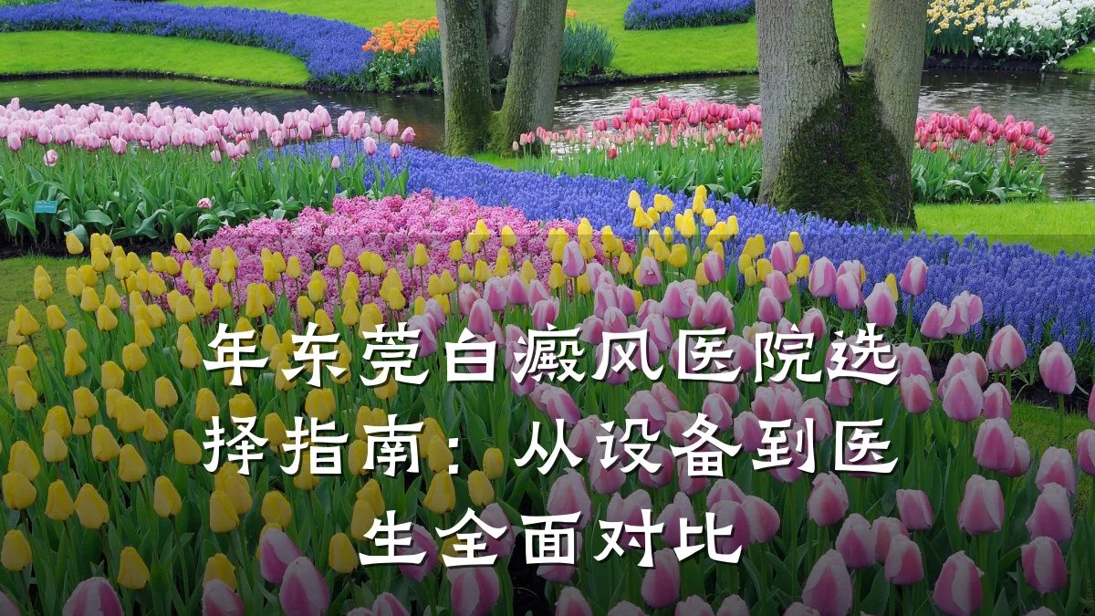 年东莞白癜风医院选择指南:从设备到医生全面对比