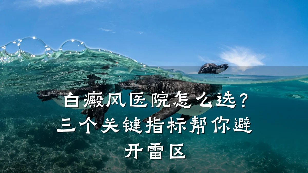 白癜风医院怎么选?三个关键指标帮你避开雷区