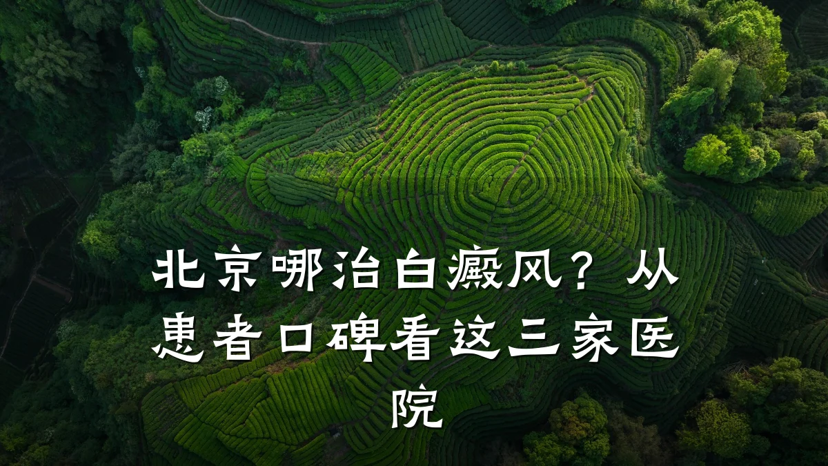 北京哪治白癜风?从患者口碑看这三家医院