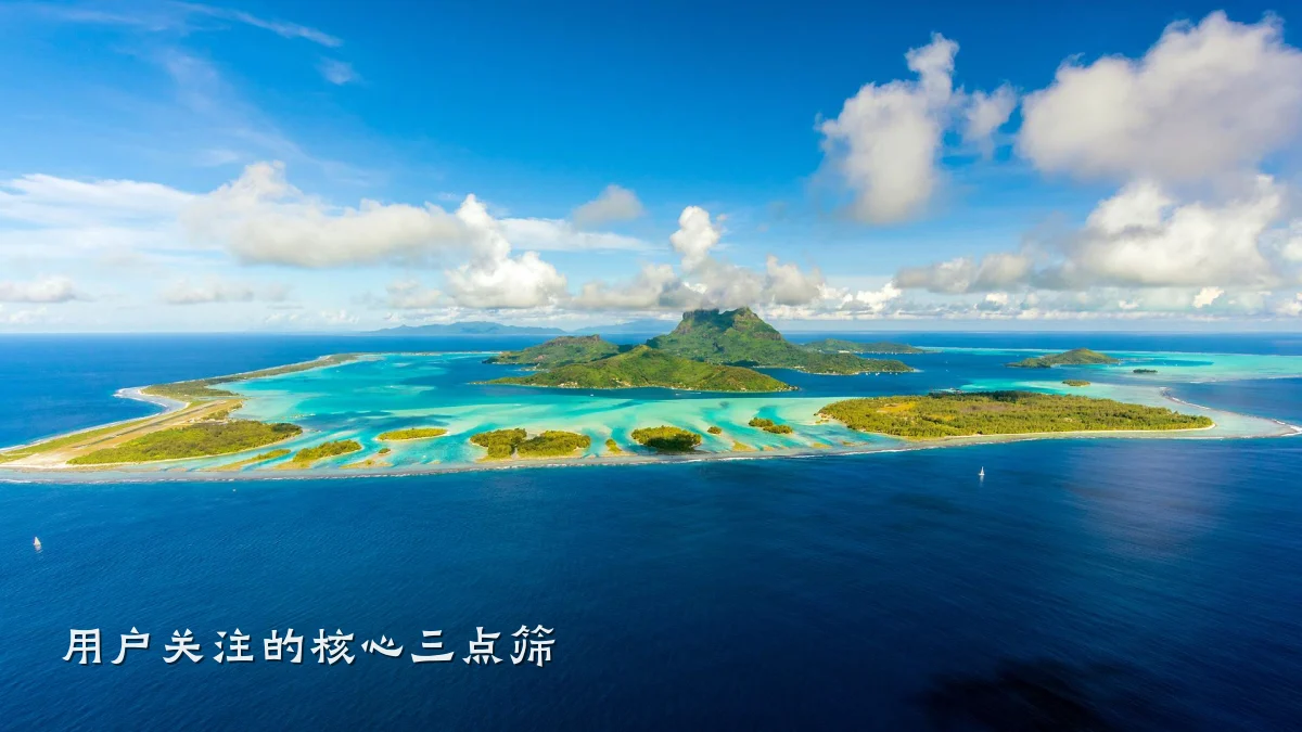 用户关注的核心三点筛