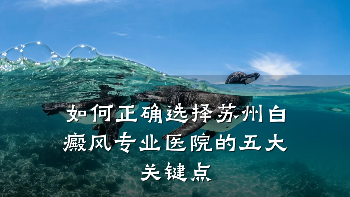 如何正确选择苏州白癜风专业医院的五大关键点