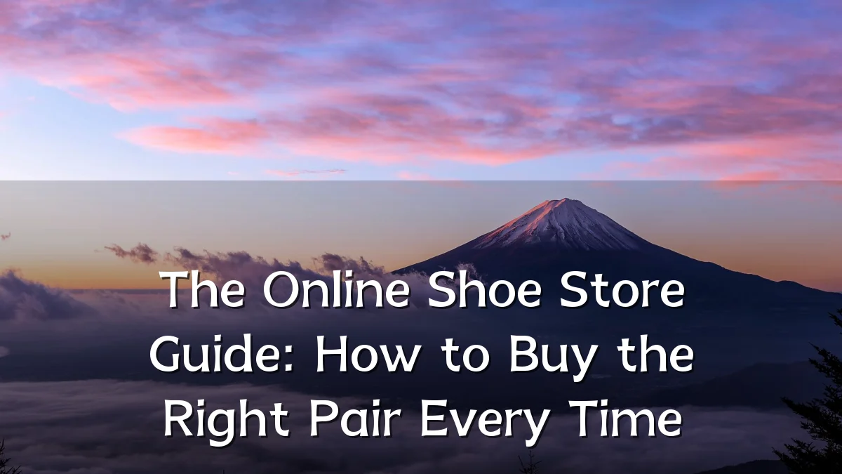 The Online Shoe Store Guide: How to Buy the Right Pair Every Time