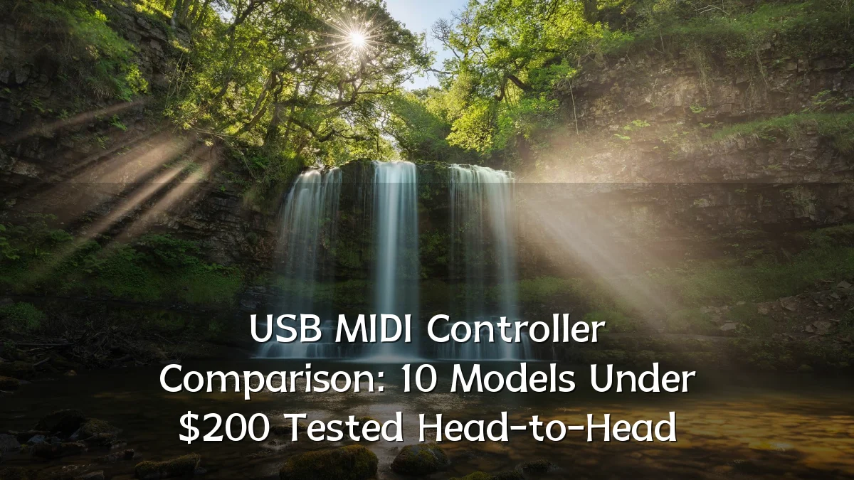 USB MIDI Controller Comparison: 10 Models Under $200 Tested Head-to-Head